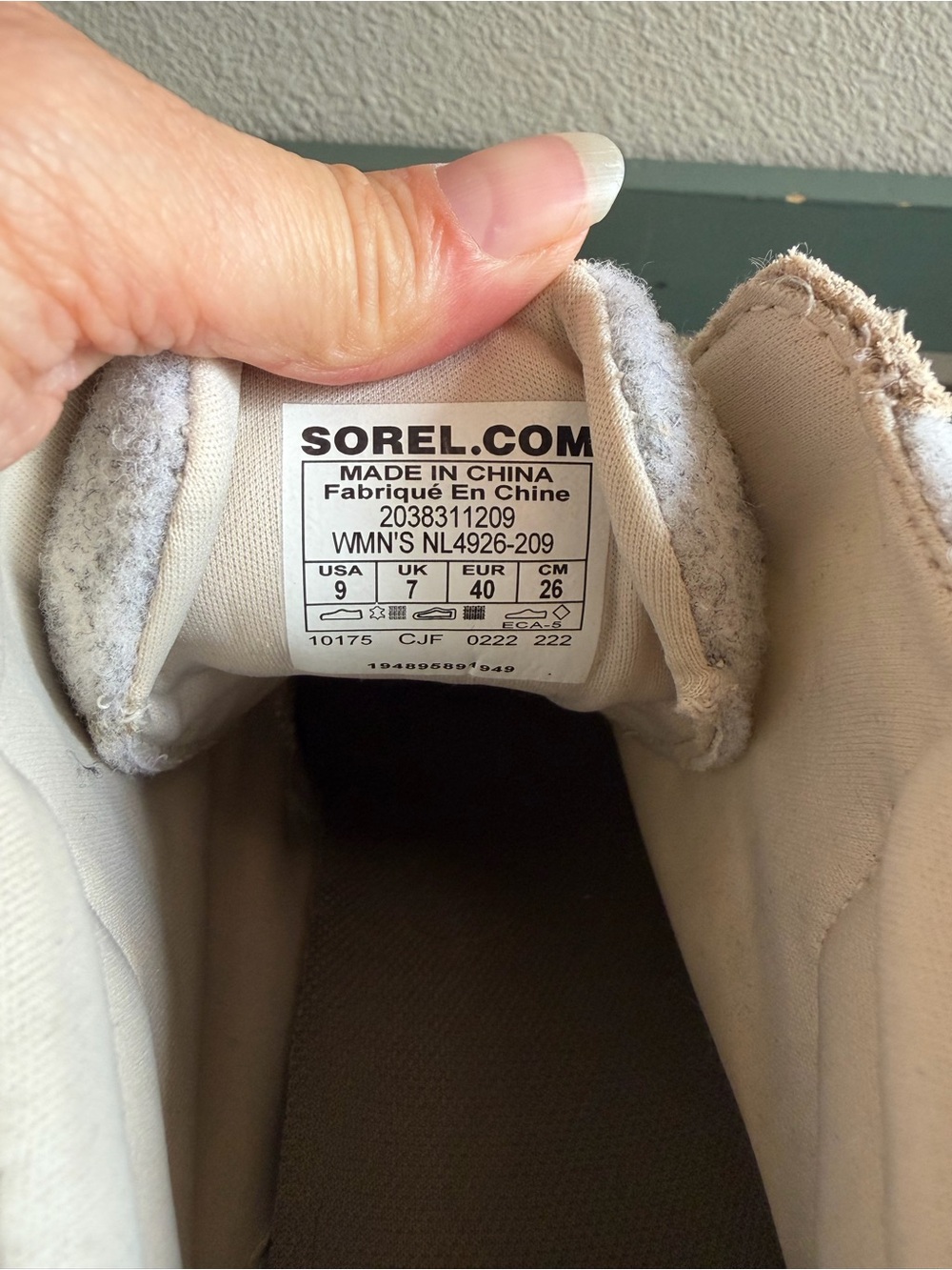 Sorel Evie Ankle Boots Ceramic / Neutral - Picture 5 of 8
